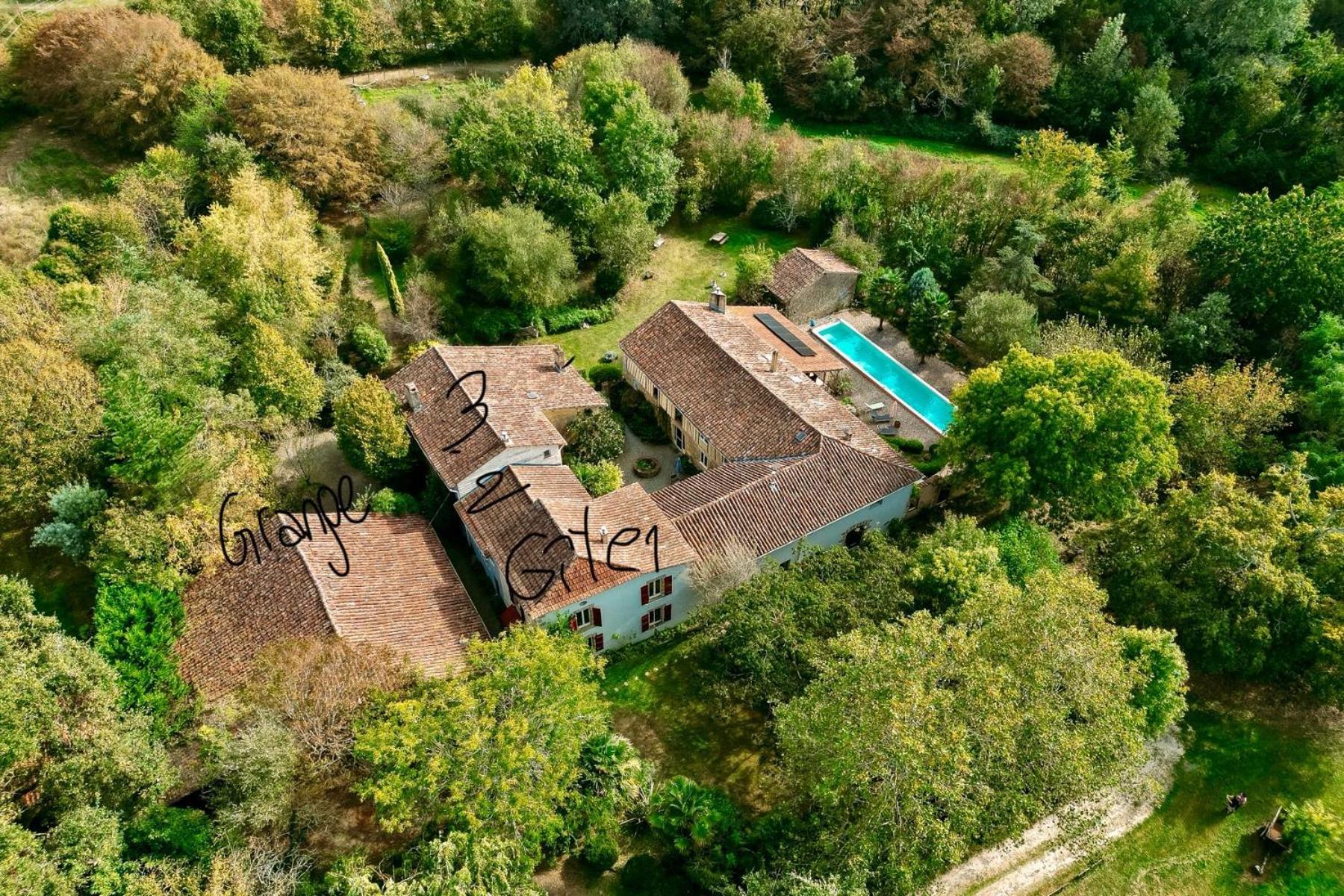 Domaine De La Hargue Villa Manciet Exterior photo